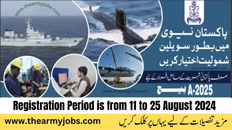 Pakistan Navy Civilian Jobs 2024 Join Pak Navy