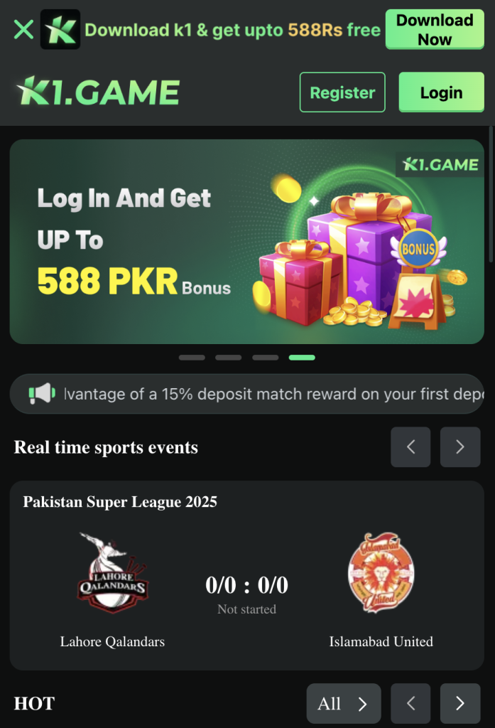 K1 Game Download Latest APP/APK (Login & Earn) 2025 3 k1 game download