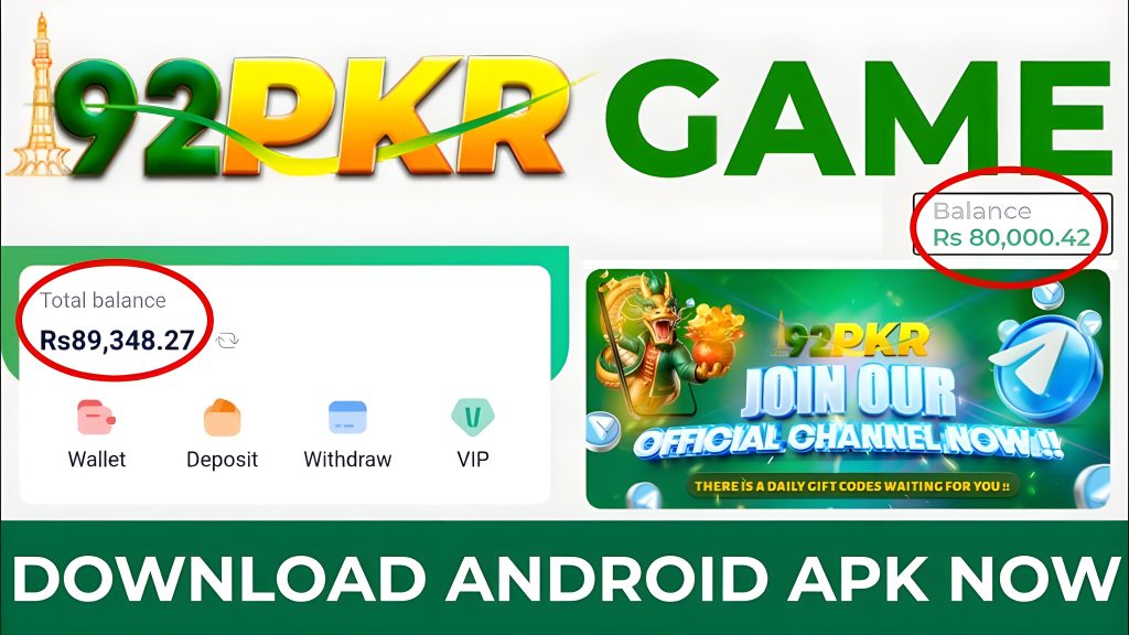 92 pkr game