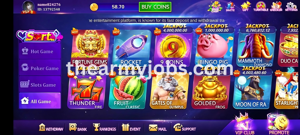 kk club game