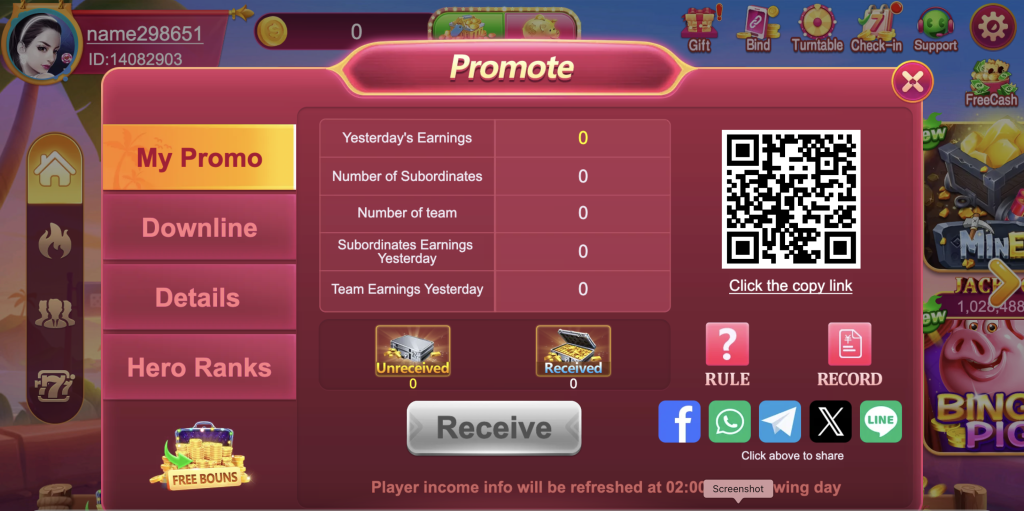 lucky pkr game promote